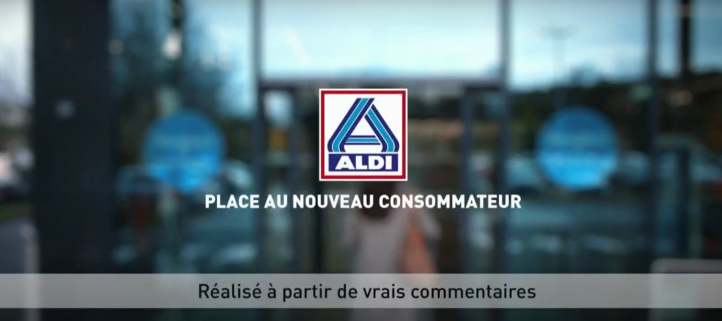 Résultat Google portant sur 'Aldi'