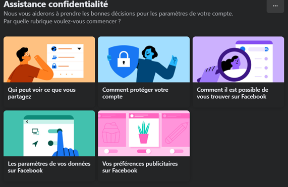 L'assistant de confidentialité de Facebook