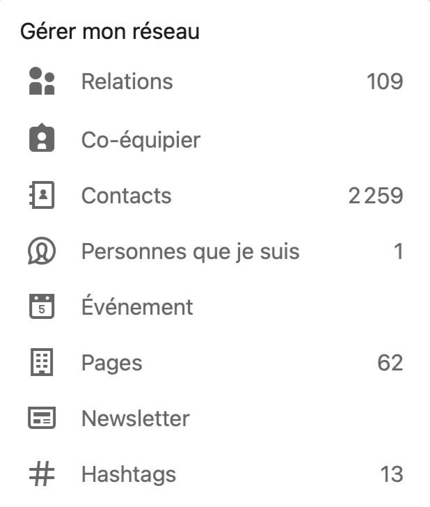 Menu déroulant