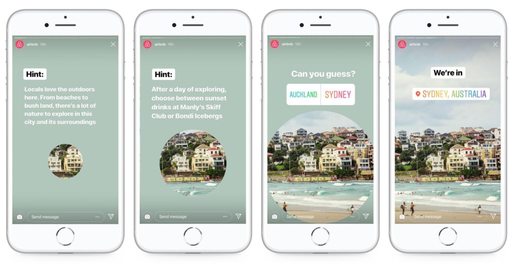 Instagram propose également des "stories".