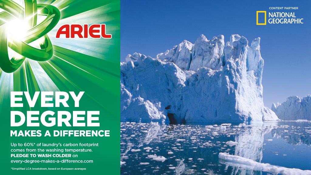Ariel collabore avec National Geographic