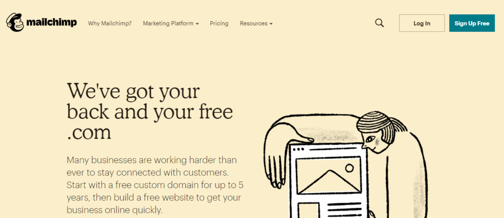 mailchimp emailing tool