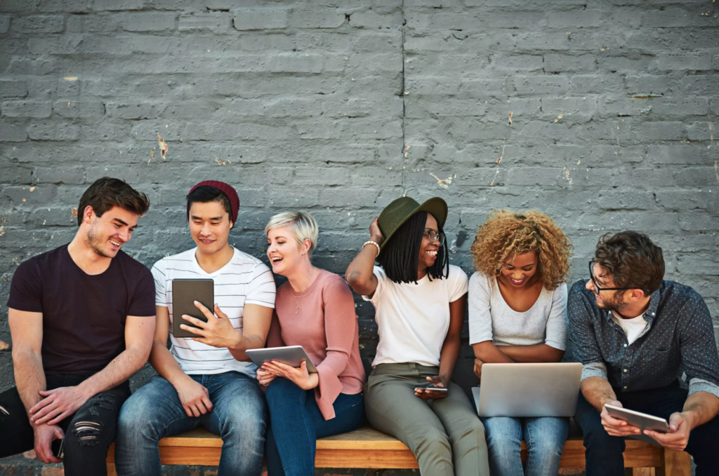 cette image illustre ce que sont les Millennials.